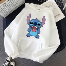 Load image into Gallery viewer, Hoodie Pullovers  Long Sleeves Harajuku Pink Pullovers Lovely Kawaii Casual Tops O-neck Women&#39;s Hooded Sweatshirt
