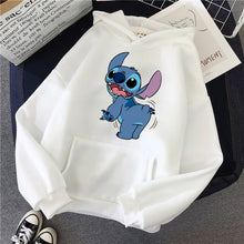 Load image into Gallery viewer, Hoodie Pullovers  Long Sleeves Harajuku Pink Pullovers Lovely Kawaii Casual Tops O-neck Women&#39;s Hooded Sweatshirt
