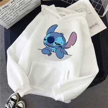 Load image into Gallery viewer, Hoodie Pullovers  Long Sleeves Harajuku Pink Pullovers Lovely Kawaii Casual Tops O-neck Women&#39;s Hooded Sweatshirt
