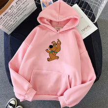 Load image into Gallery viewer, Winter Women&#39;s Hoodies Full Sleeve Hoodie Cute Dog Print Sweatshirt
