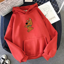 Load image into Gallery viewer, Winter Women&#39;s Hoodies Full Sleeve Hoodie Cute Dog Print Sweatshirt
