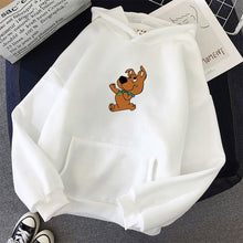 Load image into Gallery viewer, Winter Women&#39;s Hoodies Full Sleeve Hoodie Cute Dog Print Sweatshirt
